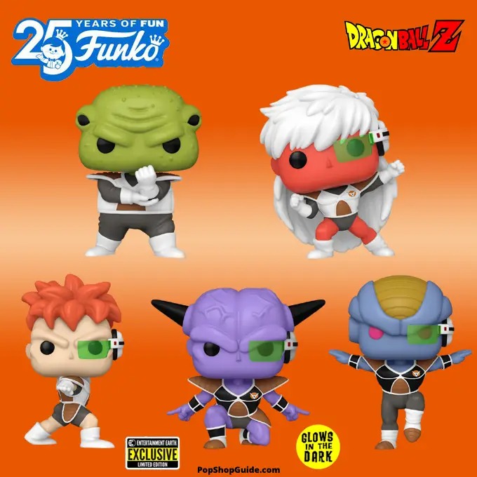 POP! Animation: Dragon Ball Z - Ginyu Force Team Set of 5 EE Exclusive